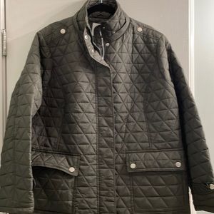 Urban republic 2x green quilted jacket light weight